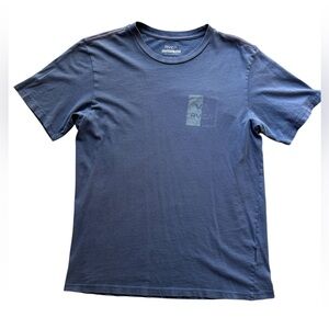 RVCA Men's Dusty Blue T-Shirt